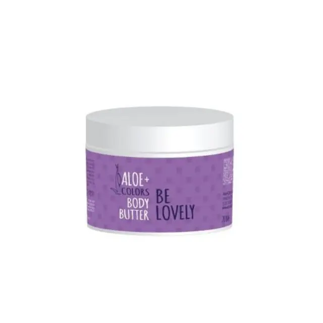 ALOE+ COLORS Be Lovely Ενυδατικό Butter Σώματος με Aloe Vera & Άρωμα Καραμέλα για Ξηρές Επιδερμίδες 200ml