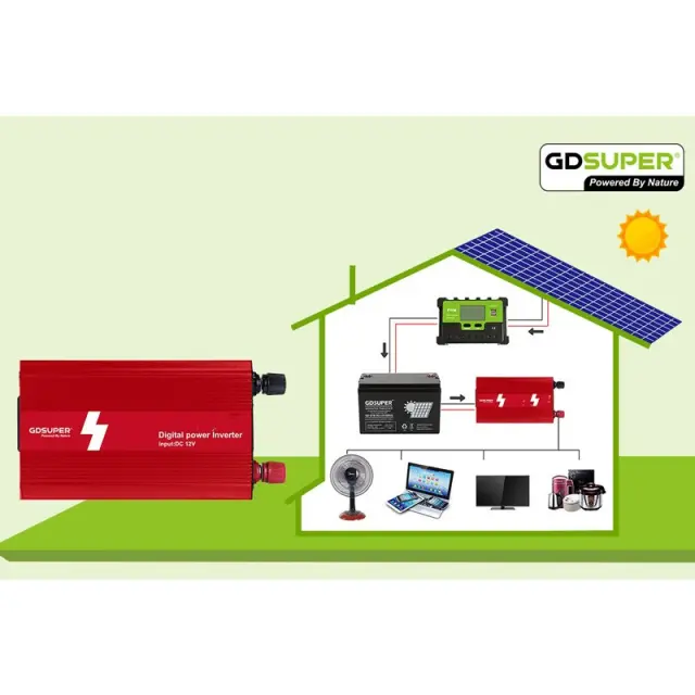 ΜΕΤΑΤΡΟΠΕΑΣ ΡΕΥΜΑΤΟΣ INVERTER 550W GD-550W