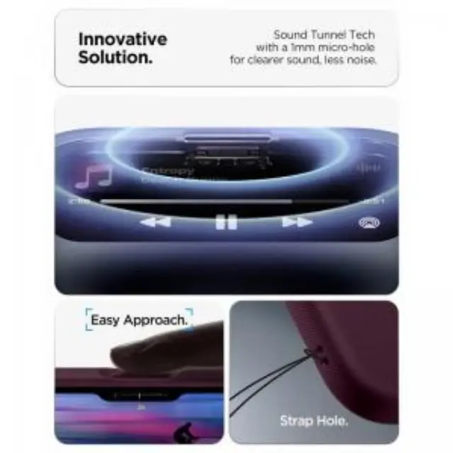 Θήκη TPU/ Σιλικόνης Spigen Apple iPhone 18 Pro/ 17 Pro MagSafe Caseology Nano Pop Μπορντώ N71779 2