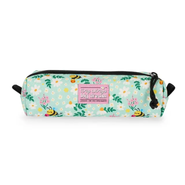 Legami My Pencil Case Bee Green (Μελισσούλα) Κασετίνα Μαλακή 22cm SPC0020