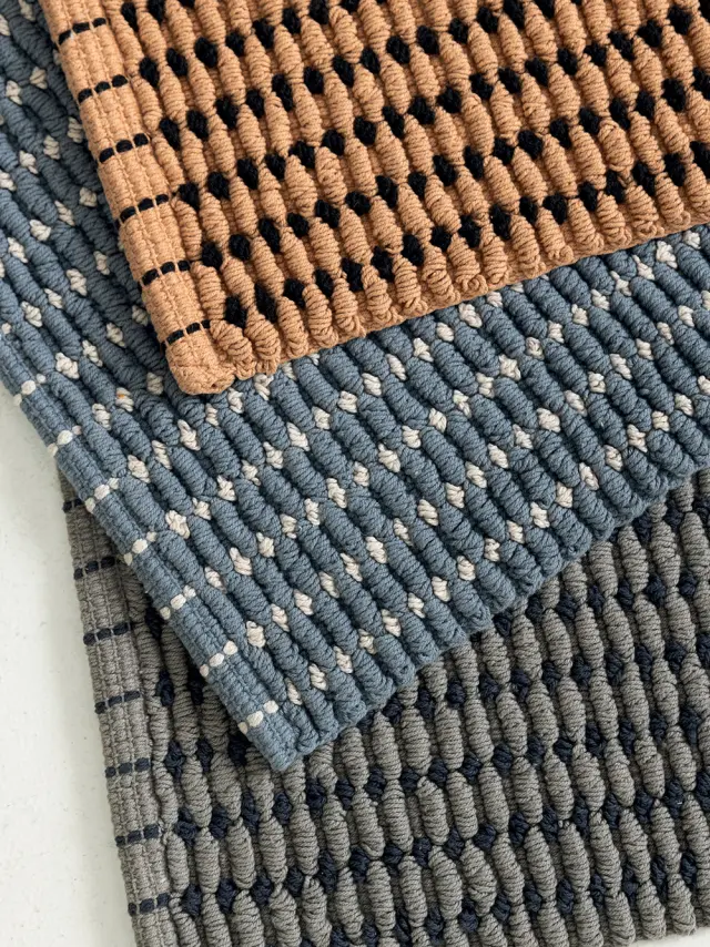 Χαλάκι Κουζίνας 60x120 Palamaiki Hutu 100% βαμβακερό- Grey