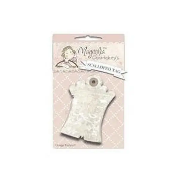 Μήτρα Magnolia , scalloped tag