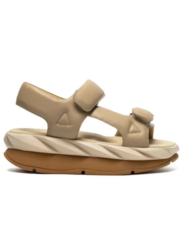 4ccccees Πέδιλα Γυναικείο δέρμα Μπεζ CES/VIVA BEIGE - 36 3