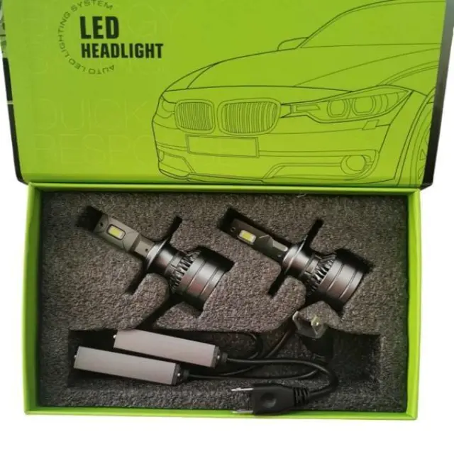 Σετ Λάμπες LED H7 αυτοκινήτου 2 όψεων 2τμχ 140W 6500K 40000LM HW-0300-H7