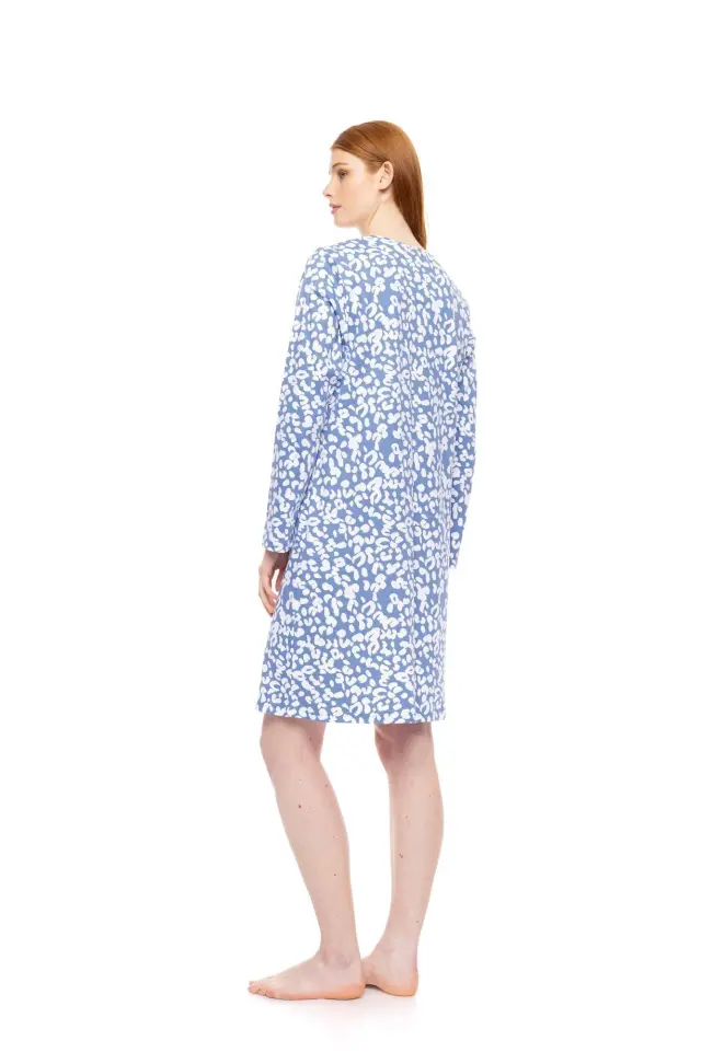 W1731 - Type - NIGHTGOWN DREAM BLUE LEO - S 3