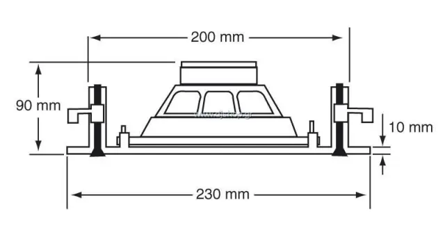 AUDIOPHONY CHP610 ΗΧΕΙΟ ΟΡΟΦΗΣ 2
