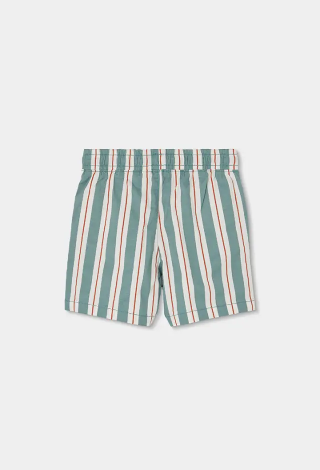 Boboli Stretch gabardine βερμούδα σορτς για αγόρι 533067-9867 2