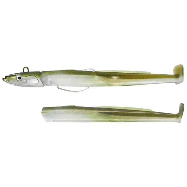 Σιλικονούχο Χέλι Fiiish Black Eel No2 Combo BE1468 Off Shore - 15gr Khaki