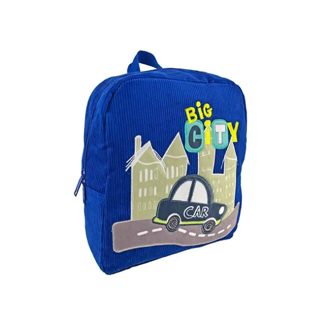 Must Τσάντα Πλάτης Νηπίου Κοτλέ 1 θήκη Corduroy Big City (000585598)