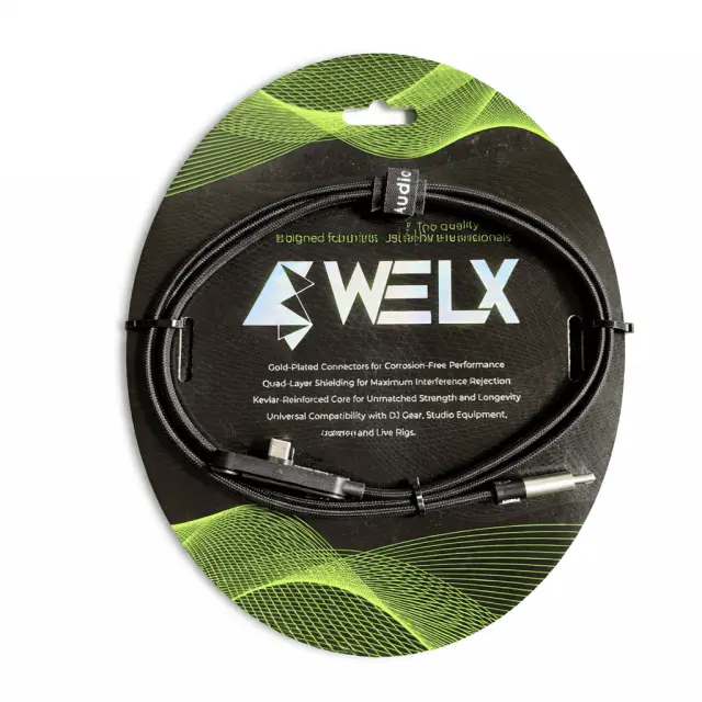 WELX WL8 Turbodock USB-C cable 240 W with foldable stand