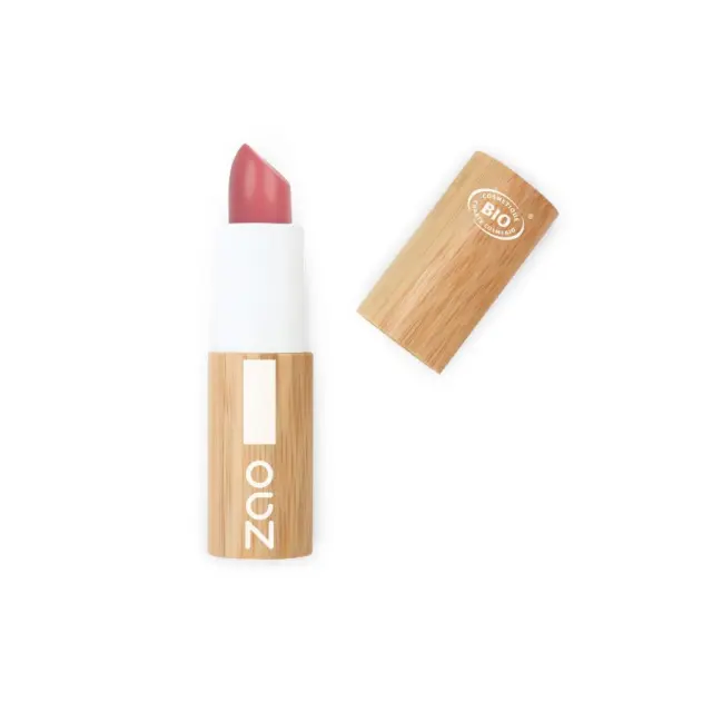 Zao Organic Color & Repulp Balm – Βιολογικό balm χειλιών με απαλό χρώμα & φυσικό όγκο - 485 Pink Nude