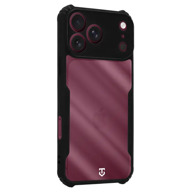 Tactical Quantum Stealth Cover for Apple iPhone 18 Pro Max/17 Pro Max Clear/Black 3