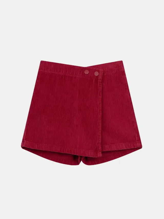Παιδική Φούστα/ Σορτς για Κορίτσια Retro Skort ΚΟΚΚΙΝΟ