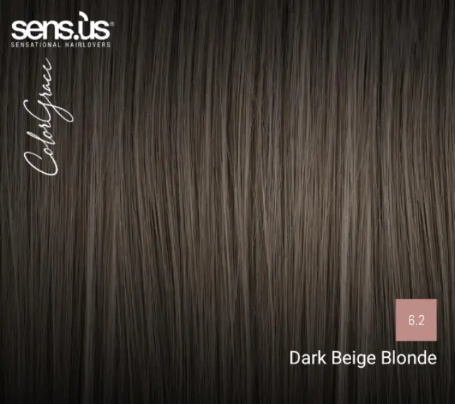 Sensus Color Grace M3K 6.2 Dark Beige Blonde 100ml - (μόνιμη βαφή ξανθό σκούρο μπεζ) 2