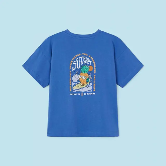 Mini 2 έως 10 ετών Μπλούζα στάμπα Better Cotton ριβιέρα - 7Ε 3