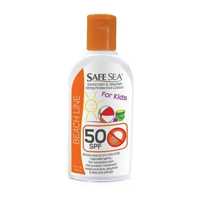 Safe Sea Παιδική Αντηλιακή Λοσιόν SPF50+ με Προστασία από Τσούχτρες 118ml
