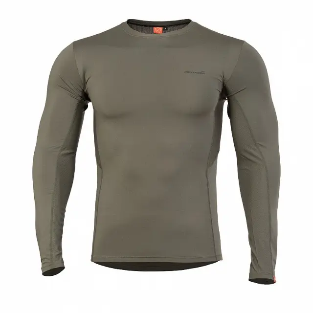 Pentagon Apollo Activity Shirt-Μπλούζα Μακρυμάνικη για Τακτική- Καθημερινή Χρήση - 06CG-Camo Green