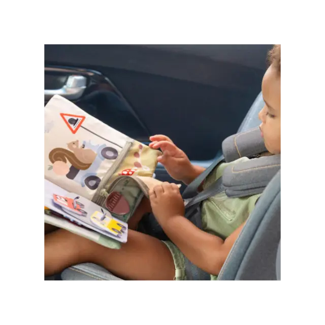 Κρεμαστό Παιχνίδι Δραστηριοτήτων Taf Toys Ride Time Busy Book Τ-13825 2