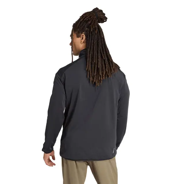 adidas Performance Men's Terrex Multi Climawarm Half-Zip Tech Fleece Jacket Μαύρο JM0143 (adidas Performance) 2