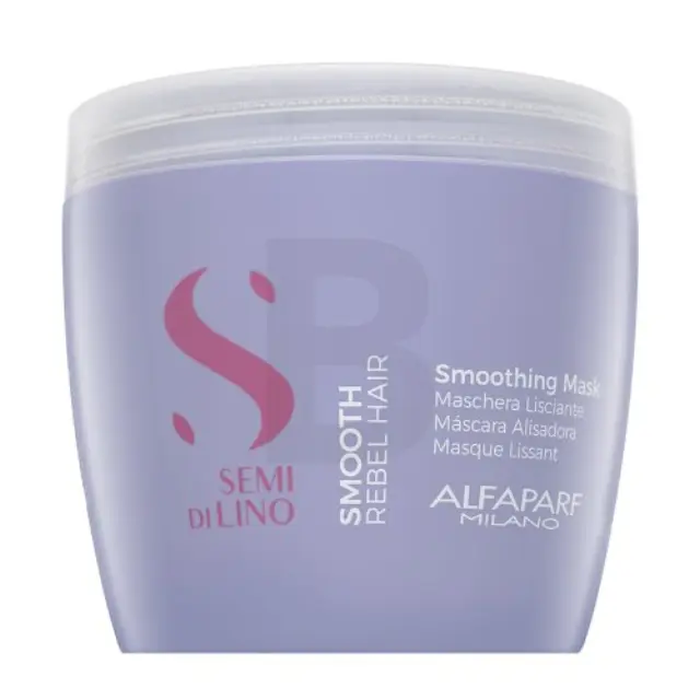 Alfaparf Milano Semi Di Lino Smooth Smoothing Mask smoothing mask for coarse and unruly hair 500 ml
