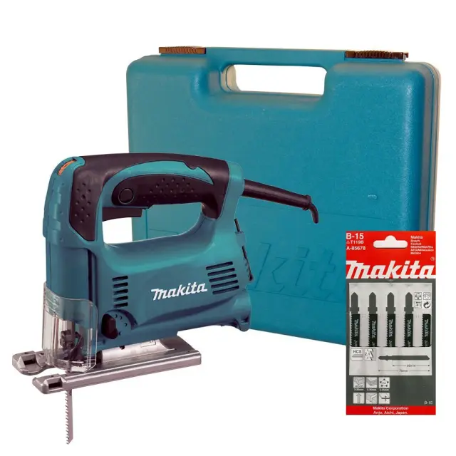Makita 4329KX1 - Σέγα Εναλλακτική 450 W Με Βαλίτσα Και Λάμες