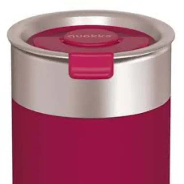 Quokka Ποτήρι Θερμός Ανοξείδωτο BPA Free 400ml Maroon -40076 3