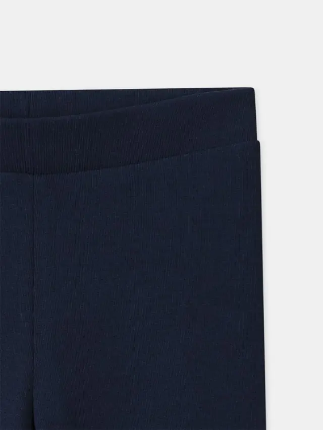 Σετ Παιδικά Κολάν για Κορίτσια Navy/Grey 2 τμχ ΜΠΛΕ 3