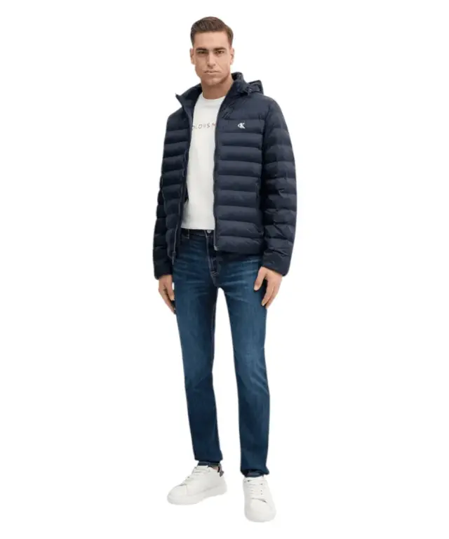 Calvin Klein – Ανδρικό Jean Slim Taper LV04RE779G-Q8D Μπλε