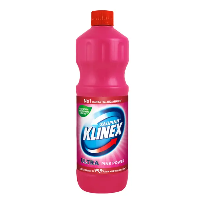 KLINEX Χλωρίνη Ultra 1250ml Pink Power