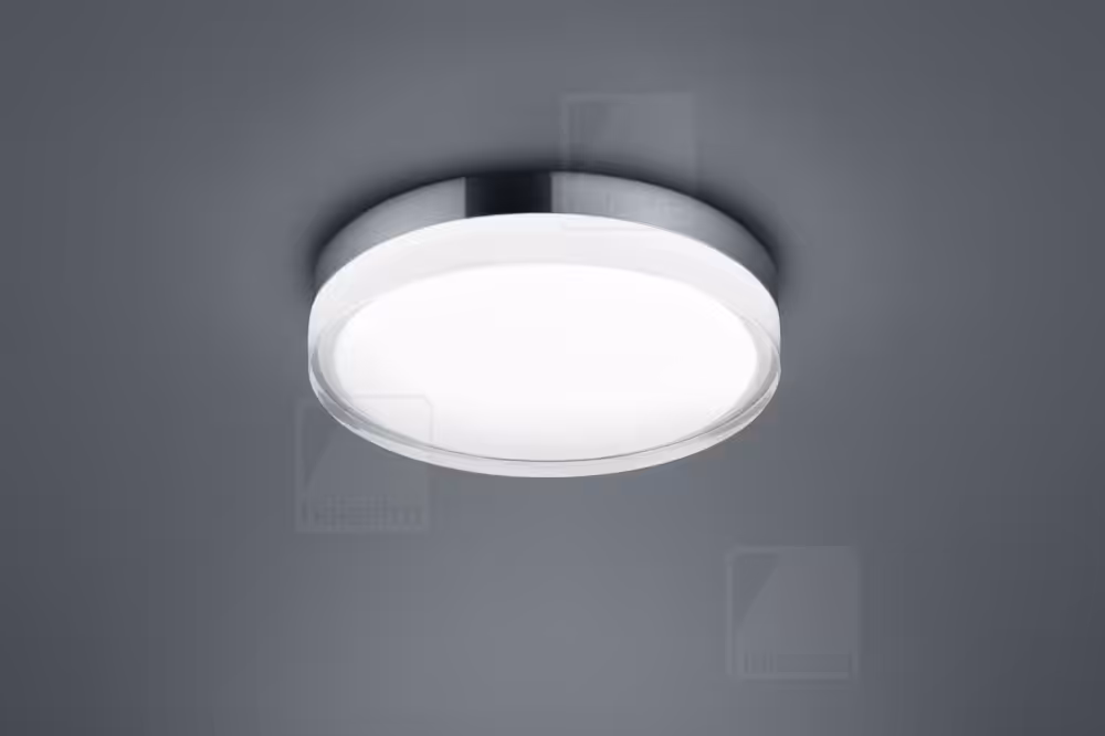 TANA Φωτιστικό Οροφής LED Χρωμίου IP44 18W 2900K Χρώμιο