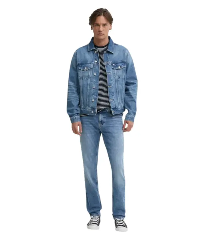 Tommy Hilfiger - Ανδρικό Jean Scanton Slim Fit DM0DM21378-1A5 Μπλε 2