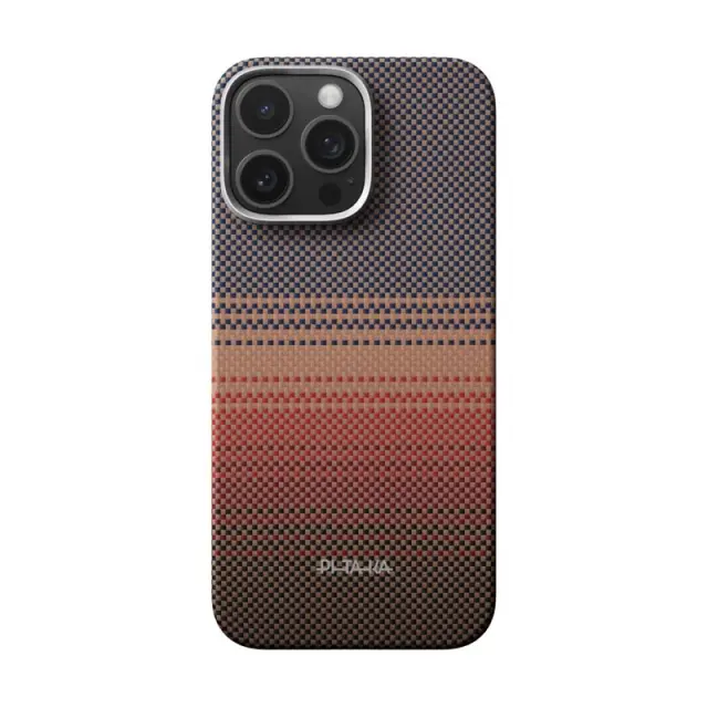 Pitaka Ultra-Slim Case, Sunset (PitaTap) - iPhone 16 Pro