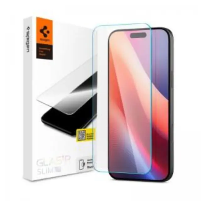 Tempered Glass Full Face Spigen Apple iPhone 16 Pro Glas.tR Slim HD Διάφανο (1 τεμ.) N65936 2