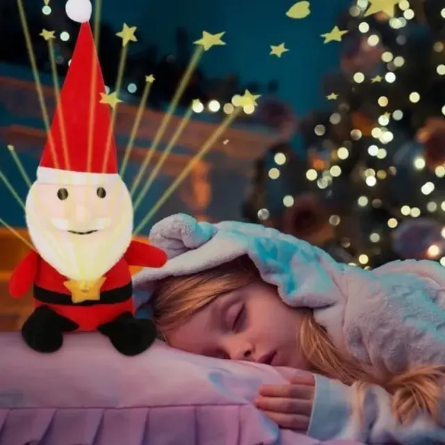 Λούτρινο Star Belly Dream Lites Santa Claus Night-Light In Χριστουγεννιάτικο 2