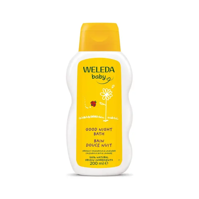 Weleda Good Night Bath Παιδικό Αφρόλουτρο με Καλέντουλα & Λεβάντα 200ml