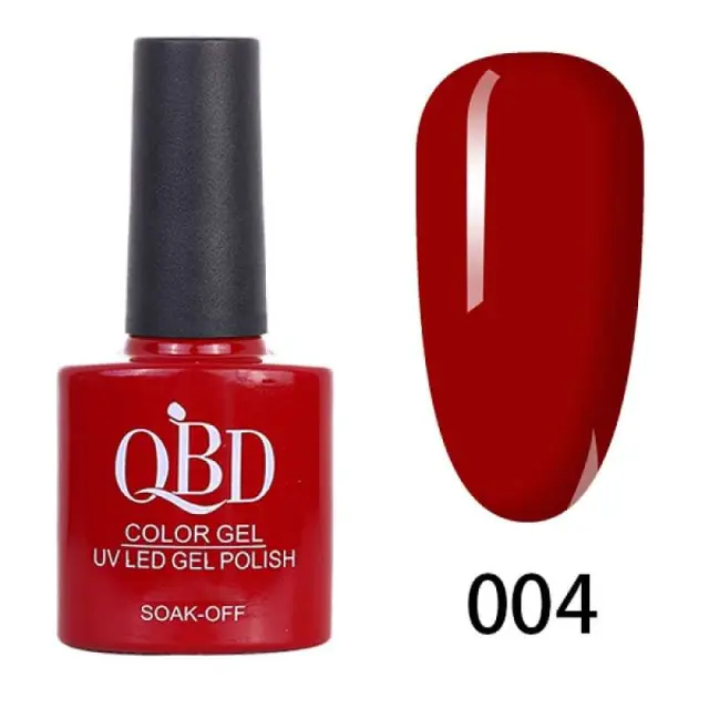 QBD Ημιμόνιμο βερνίκι color Gel Uv/Led Gel Polish 004