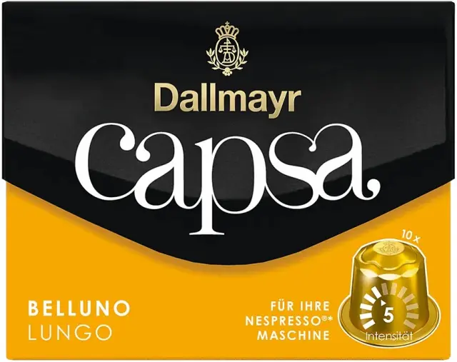 Dallmayr Lungo Belluno Κάψουλες Nespresso 10τμχ