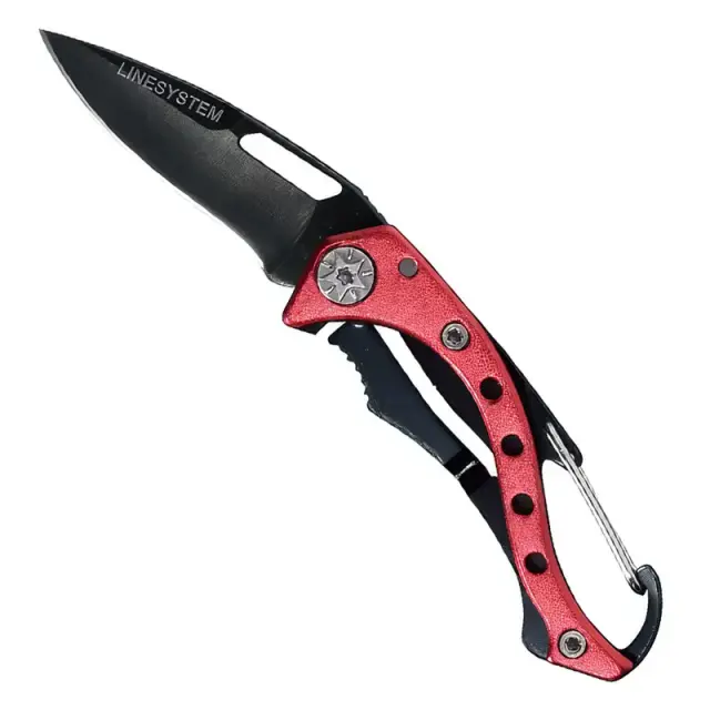 Μαχαίρι Line System Tags Tough & Sharp Knife Mini Κόκκινο