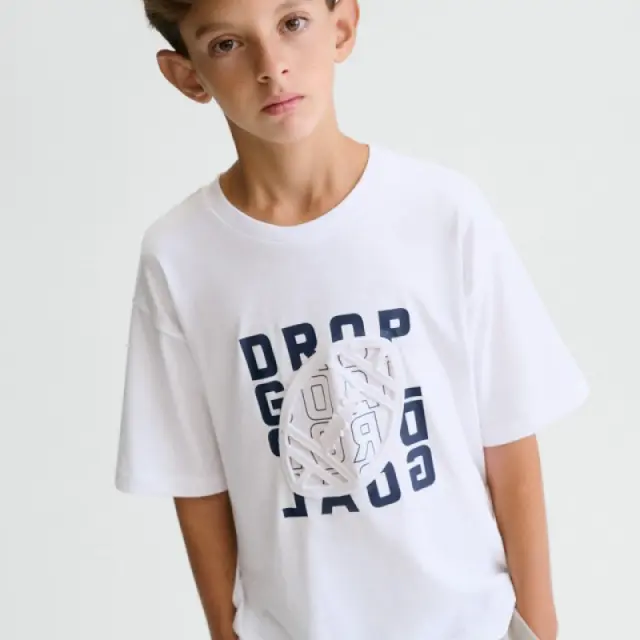 Junior 10 έως 18 ετών Μπλούζα λευκό - 16Ε