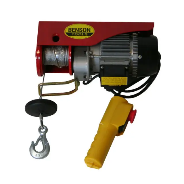 Hoisting gear 125-250 kg 12 m cable 530W