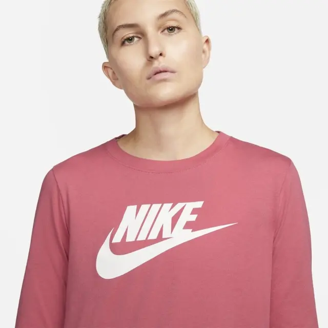 Nike Sportswear Long-Sleeve T-Shirt (BV6171-622) - Ροζ - XL 3