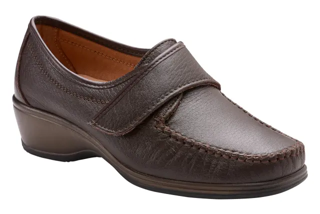 Toscana Μοκασίνια-Loafers Γυναικείο δέρμα Καφέ TOS/2374 T.MORO 2