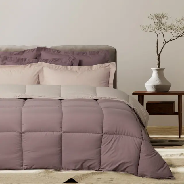 Das Home Πάπλωμα μονό Happy micro 9691 Beige-Purple