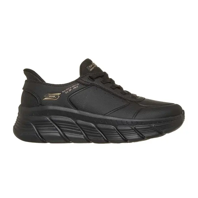 Skechers Slip-Ins Bobs B Flex Hi Workday Γυναικεία Sneakers 117394-BBK ΜΑΥΡΟ