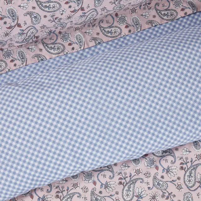 Σετ σεντόνια υπέρδιπλα με λάστιχο Casual 170x200cm Das Home 5427 2