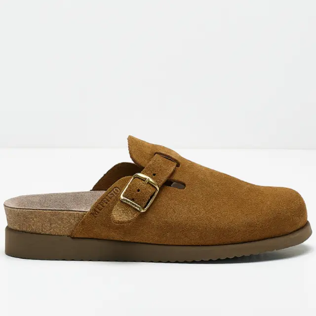 Mephisto Σαμπώ Unisex δέρμα suede Καφέ MEP/HALINA TOBACCO