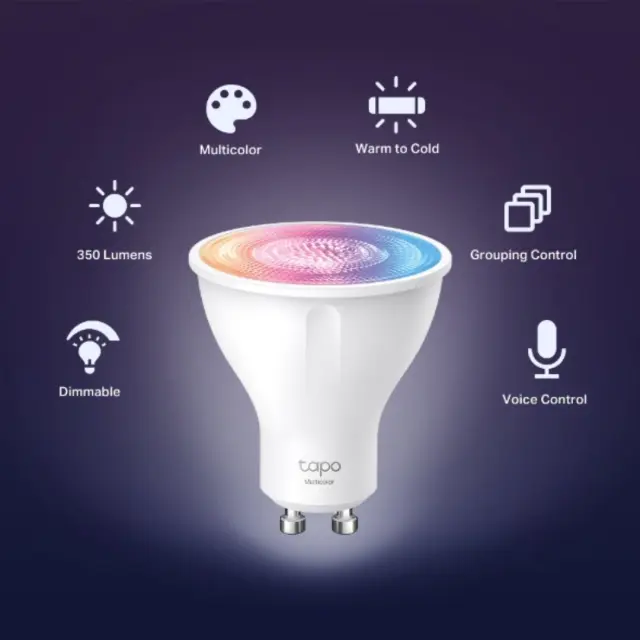 Smart Wi-Fi Spotlight Tp-Link Tapo L630 Multicolor (TAPO L630 v1.0)