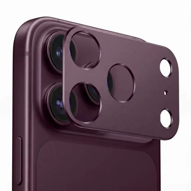 Tech-protect Camalloy Fit+ iPhone 18 Pro Burgundy 2