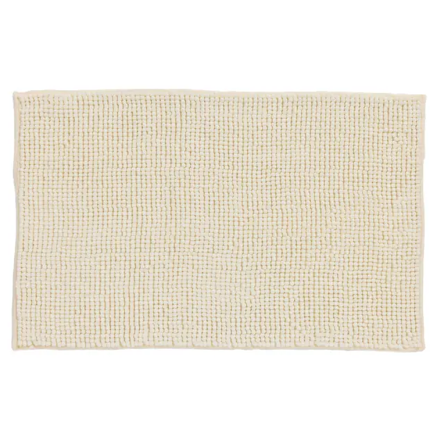 Πατάκι Μπάνιου 50x80 1200gsm Das Home 0775 Ivory 100% Chenille