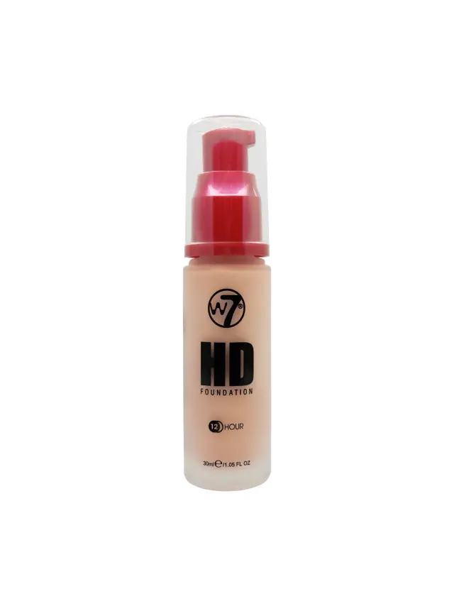 HD Foundation 30ml Natural Beige W7